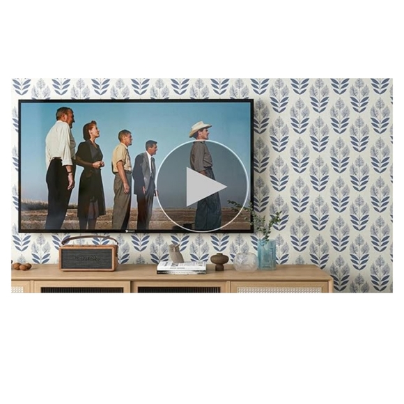 Blue Leaf Pattern Wall Art - Picture 7 of 8